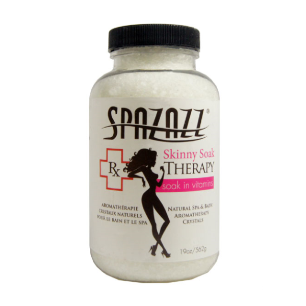 Spazazz Rx Therapy Skinny Soak Therapy Soak In Vitamins Crystals 19oz Container