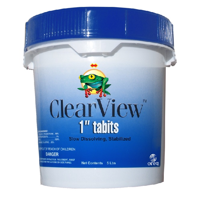 Clear View 5 lb Small Chlorine Tablets