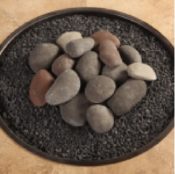 OW Lee Hi-Heat Ceramic Rock Kit with Lava Granules