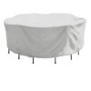 Treasure Garden Protective Patio Furniture Cover PFC571 54" Round/Square Table and Chairs - GRAY