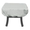 Treasure Garden Protective Furniture Cover PFC815 Square Firepits, Tables, Ottomans - GRAY