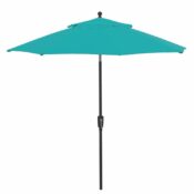 Treasure Garden 9' Market Umbrella - Aqua
