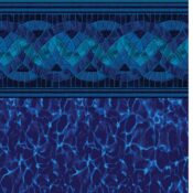 Latham Vinyl Pool Liner - Carnegie / Cobalt Fusion
