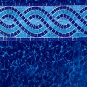 Latham Vinyl Pool Liner - Del Mar / Cobalt Fusion