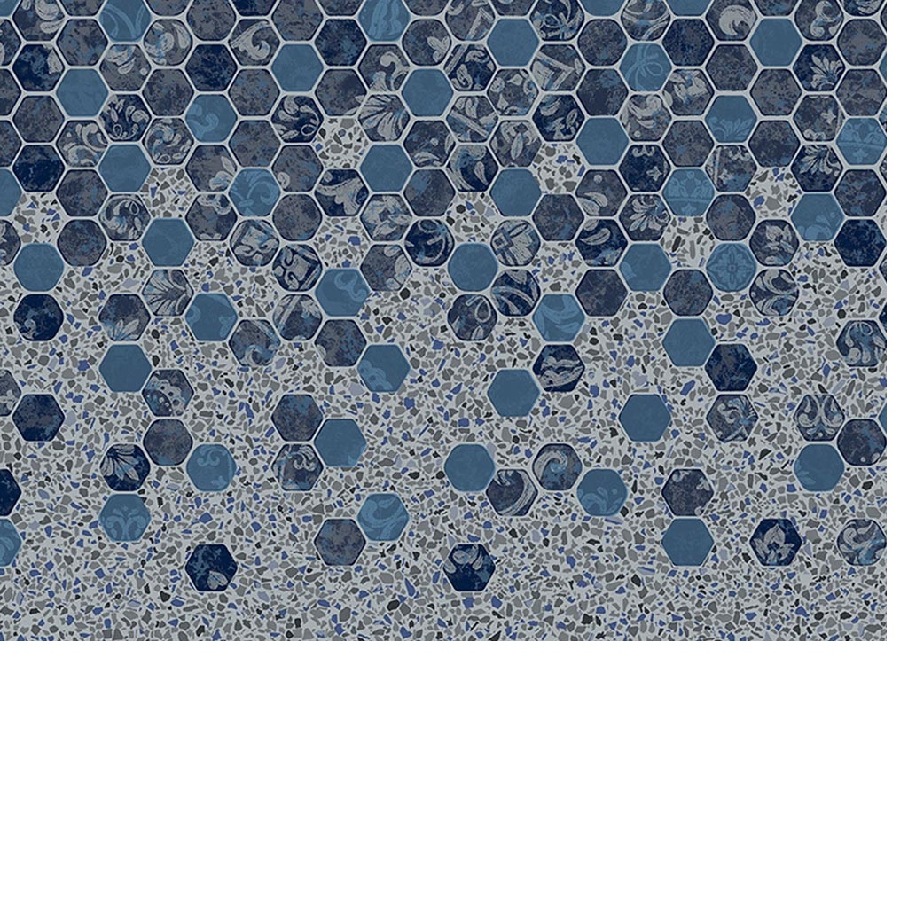 Latham Vinyl Pool Liner - Esagono - Image 2