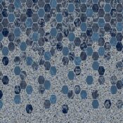 Latham Vinyl Pool Liner - Falling Esagono / Grey Crystal