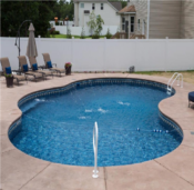In Ground Vinyl Liner Swimming Pool - Gemini Model