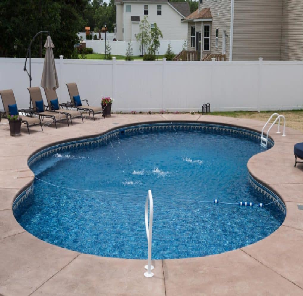 In Ground Vinyl Liner Swimming Pool - Gemini Model