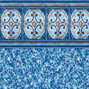 Latham Vinyl Pool Liner - Hampton / Seaglass