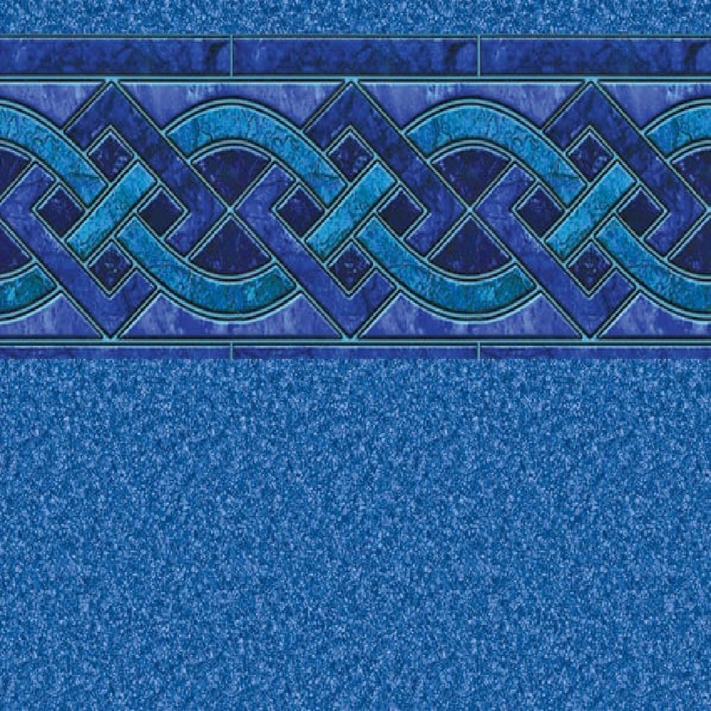 Latham Vinyl Pool Liner - Indigo Marble / Blue Granite