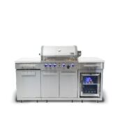 Mont Alpi MA-957FCRS Compact Island with an Integrated Drinks Fridge