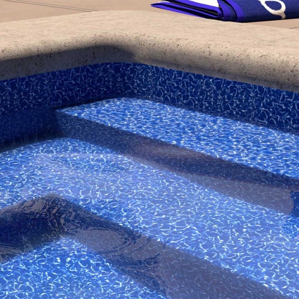 Latham Vinyl Pool Liner - Mystic Light Blue - Image 2
