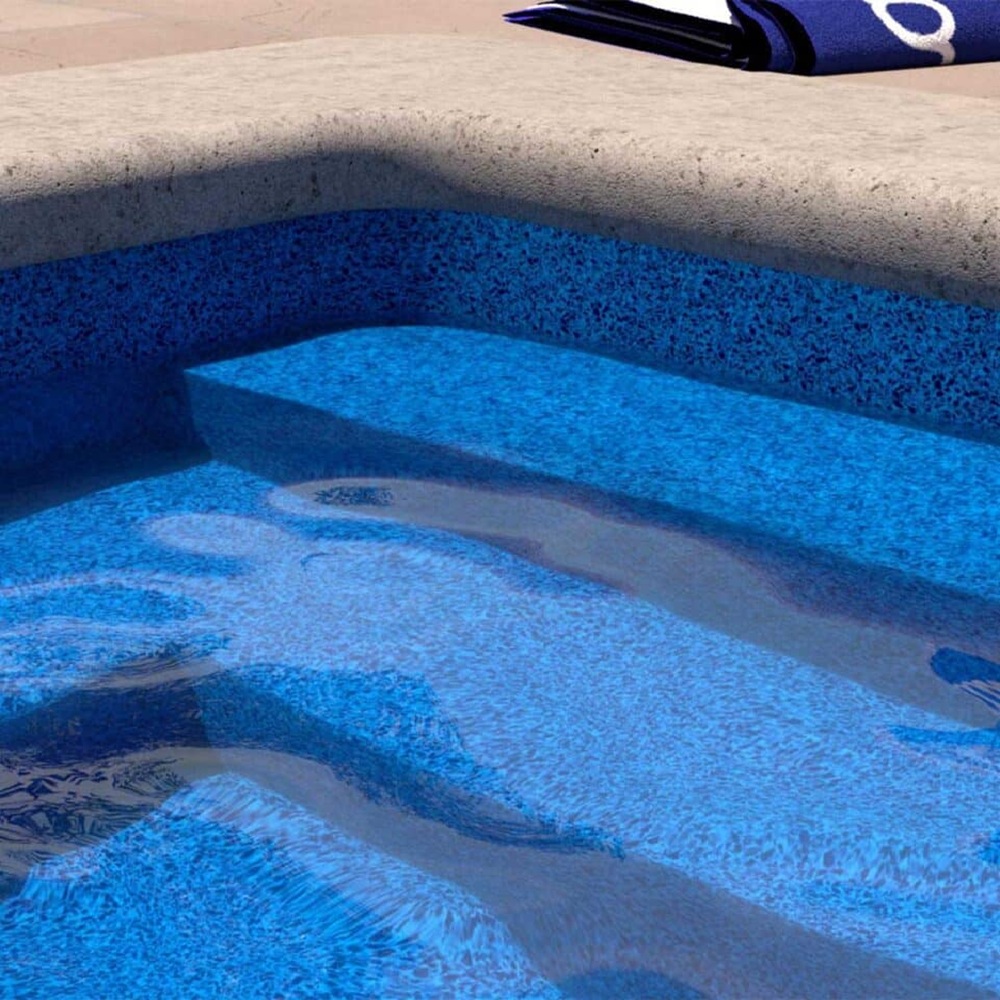 Latham Vinyl Pool Liner - Stardust Blue - Image 2