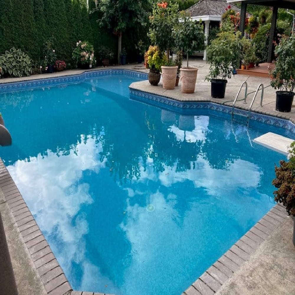 Latham Vinyl Pool Liner - Terrazzo Caribbean - Image 2