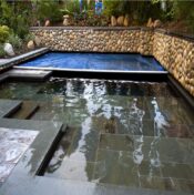 Cover Pools Extended Cantilever Deck Automatic Swimming Pool Cover