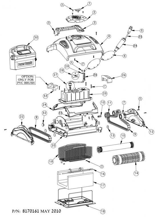 dolphin proteus dx3 parts