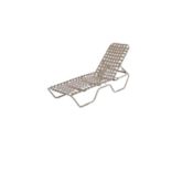 Country Club Chaise Lounge - Cross Weave