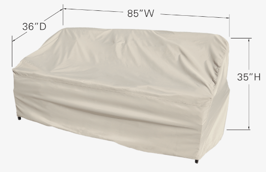 Treasure Garden Protective Furniture Cover CP598 Dimensions