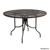 30" Round Micro Mesh Dining Table