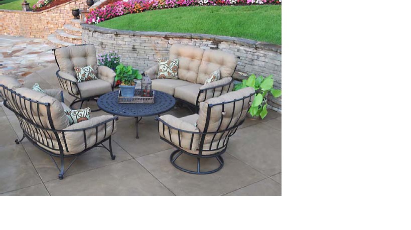 50 Off Meadowcraft Vinings Deep Seating Wrought Iron Patio Furniture