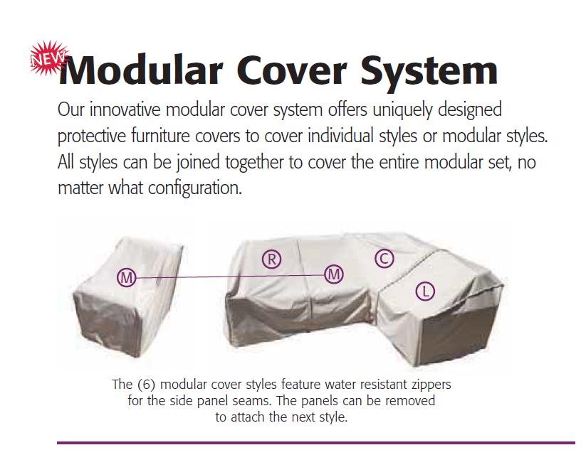 Treasure Garden Protective Patio Furniture Cover CP304 Modular Corner