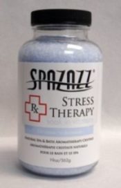 Spazazz Spa Hot Tub Bath Fragrance 19 oz - Stress Therapy Rx
