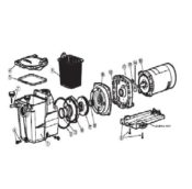 Hayward Super Pump - Parts Diagram