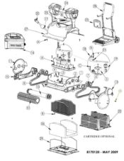 Parts Diagram - Maytronics Triton Robotic Pool Cleaner