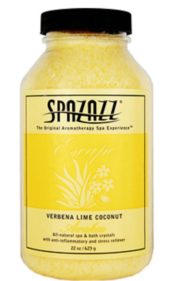 Spazazz Spa Hot Tub Bath Fragrance 22 oz - Verbena Lime Coconut