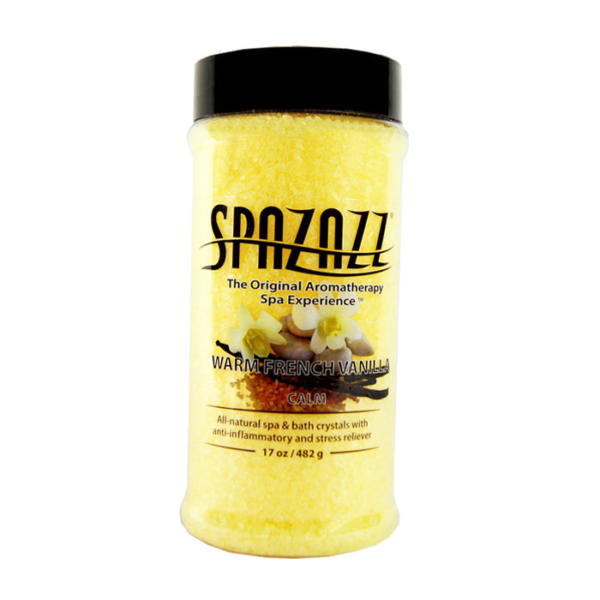 Spazazz Spa Hot Tub Bath Fragrance 17 oz -  Warm French Vanilla