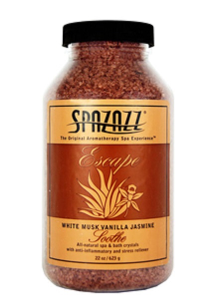 Spazazz Spa Hot Tub Bath Fragrance 22 oz - White Musk Vanilla Jasmine